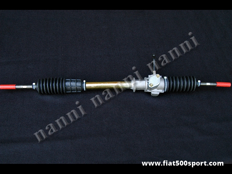 Art. 0489 - Scatola guida Fiat 126 Bis nuova. - Scatola guida Fiat 126 Bis NUOVA. Si può applicare alla Fiat 500 con i supporti ns. art.0492, piantone dello sterzo del 126 e mozzo volante.
Art. 0489 - Scatola guida Fiat 126 Bis nuova. - Scatola guida Fiat 126 Bis NUOVA. Si può applicare alla Fiat 500 con i supporti ns. art.0492, piantone dello sterzo del 126 e mozzo volante.