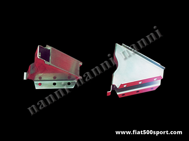 Art. 0492 - Supporti Fiat 500 Fiat 126 NANNI per applicazione scatola sterzo Fiat 126 su Fiat 500. - Staffe supporto Fiat 500 Fiat 126 NANNI per applicare la scatola guida art. 0489 (Fiat 126) sulla Fiat 500.kit completo di 2 pezzi.
Art. 0492 - Supporti Fiat 500 Fiat 126 NANNI per applicazione scatola sterzo Fiat 126 su Fiat 500. - Staffe supporto Fiat 500 Fiat 126 NANNI per applicare la scatola guida art. 0489 (Fiat 126) sulla Fiat 500.kit completo di 2 pezzi.