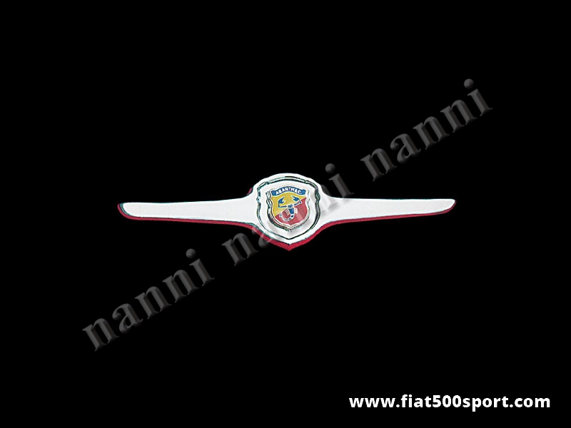 Art. 0501 - Mascherina FIAT 500 Abarth originale in metallo cromato,con stemma. - Mascherina anteriore originale Abarth in metallo cromato, con stemma per 500 L/R. La nostra mascherina e’ arcuata per appoggiare perfettamante sulla calandra anteriore. Guarnizione in gomma in dotazione. Kit completo.
Art. 0501 - Mascherina FIAT 500 Abarth originale in metallo cromato,con stemma. - Mascherina anteriore originale Abarth in metallo cromato, con stemma per 500 L/R. La nostra mascherina e’ arcuata per appoggiare perfettamante sulla calandra anteriore. Guarnizione in gomma in dotazione. Kit completo.