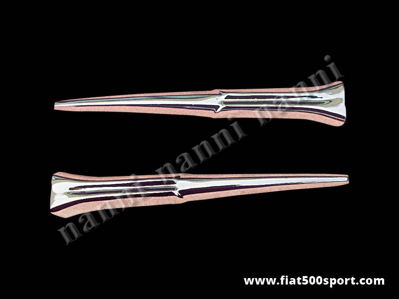 Art. 0503 - Two side emblems for Giannini front grille - Two side emblems for Giannini front grille
