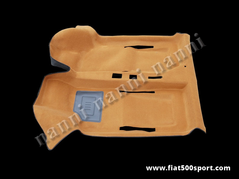 Art. 0508brown - Fiat 500 Fiat 126 beige original moquette. - Fiat 500 Fiat 126 beige original moquette.
