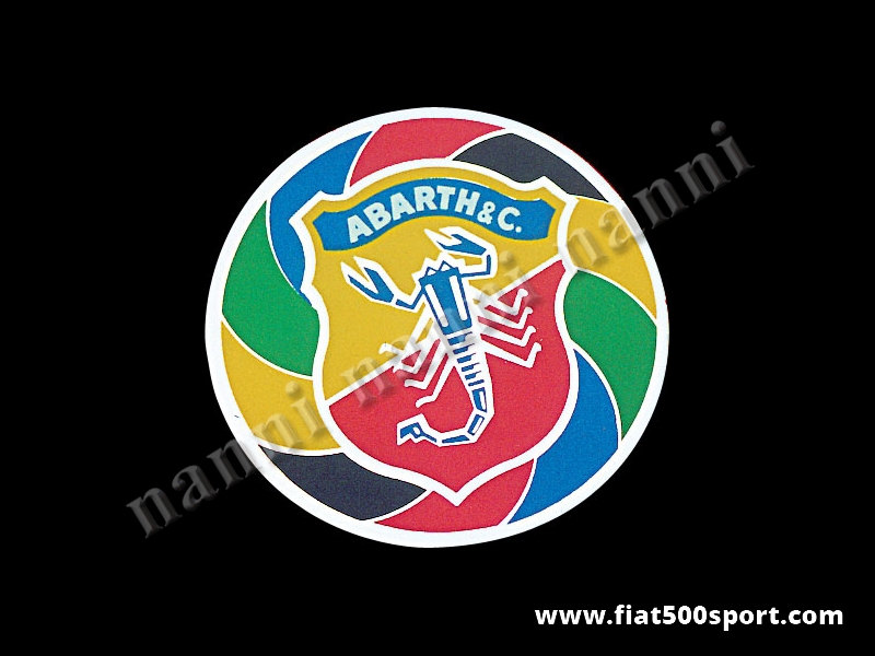 Art. 0637 - Abarth emblem rond shield sticker, Ø 60 mm - Abarth emblem rond shield sticker, Ø 60 mm
Art. 0637 - Abarth emblem rond shield sticker, Ø 60 mm - Abarth emblem rond shield sticker, Ø 60 mm