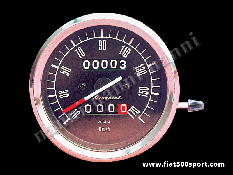 Art. 0760 - Tachimetro Giannini nero, nuovo Ø 80 mm. - Tachimetro Giannini nero, nuovo Ø 80 mm.
Art. 0760 - Tachimetro Giannini nero, nuovo Ø 80 mm. - Tachimetro Giannini nero, nuovo Ø 80 mm.