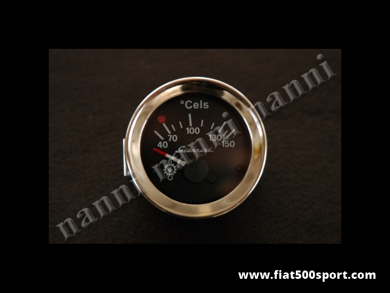 Art. 0772G - Manometro Giannini temperatura olio nero, nuovo, diametro 52 mm. - Manometro Giannini per la temperatura dell’olio con quadrante nero, nuovo, diametro 52 mm.
Art. 0772G - Manometro Giannini temperatura olio nero, nuovo, diametro 52 mm. - Manometro Giannini per la temperatura dell’olio con quadrante nero, nuovo, diametro 52 mm.