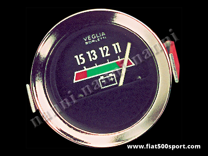 Art. 0774 - Black voltmeter. - Black voltmeter diam. 52 mm.
Art. 0774 - Black voltmeter. - Black voltmeter diam. 52 mm.