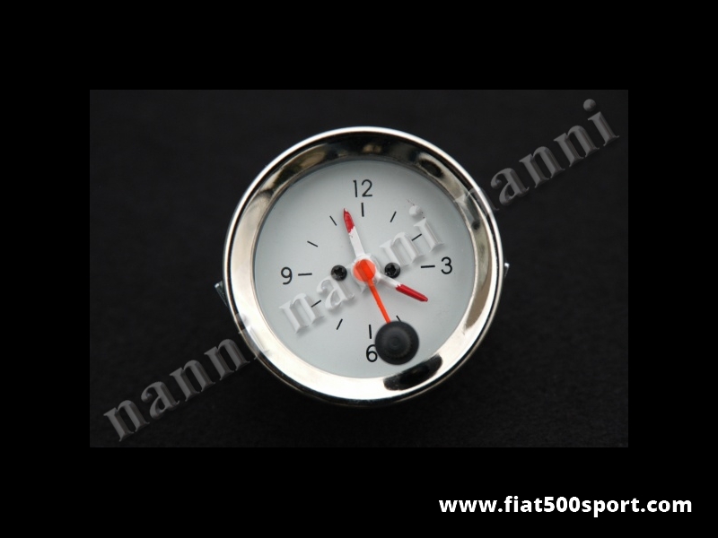 Art. 0781 - Orologio con fondo bianco, nuovo. - Orologio con fondo bianco, nuovo, diametro 52 mm.
Art. 0781 - Orologio con fondo bianco, nuovo. - Orologio con fondo bianco, nuovo, diametro 52 mm.