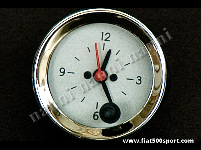 Art. 0781 - White clock diam. 52 mm. - White clock diam. 52 mm.
