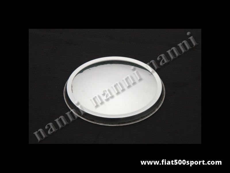 Art. 0887 - Autobianchi Bianchina chromed wheel caps. (5 pieces). - Autobianchi Bianchina chromed wheel caps. (5 pieces).
