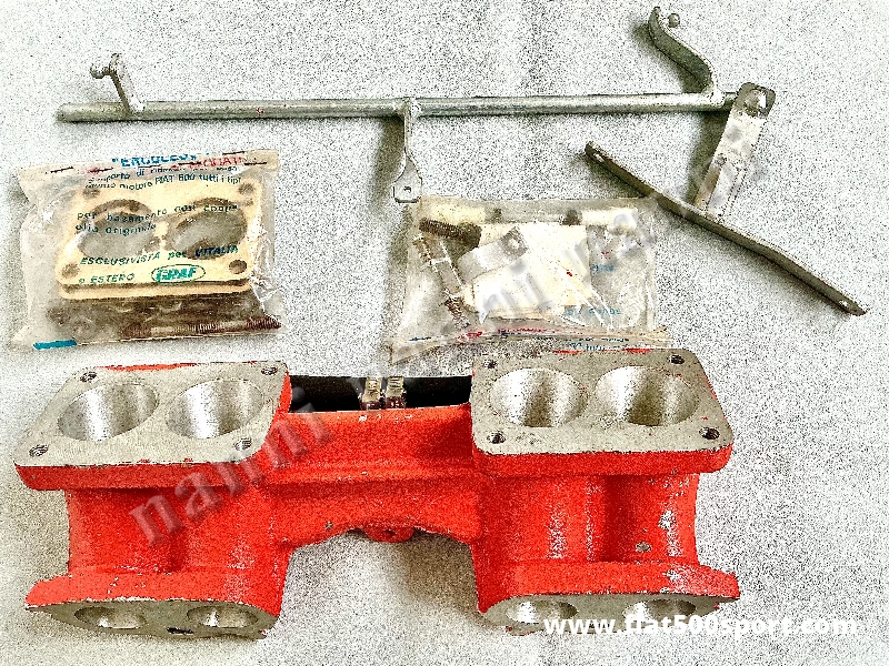 Art. 0930 - Fiat 128 Fiat X1/9 Fiat Ritmo inlet manifold for 2 carburettor  Weber 40DCNF - Fiat 128, Fiat X 1/9, Fiat Ritmo inlet manifold for 2 carburettor Weber 40 DCNF.
